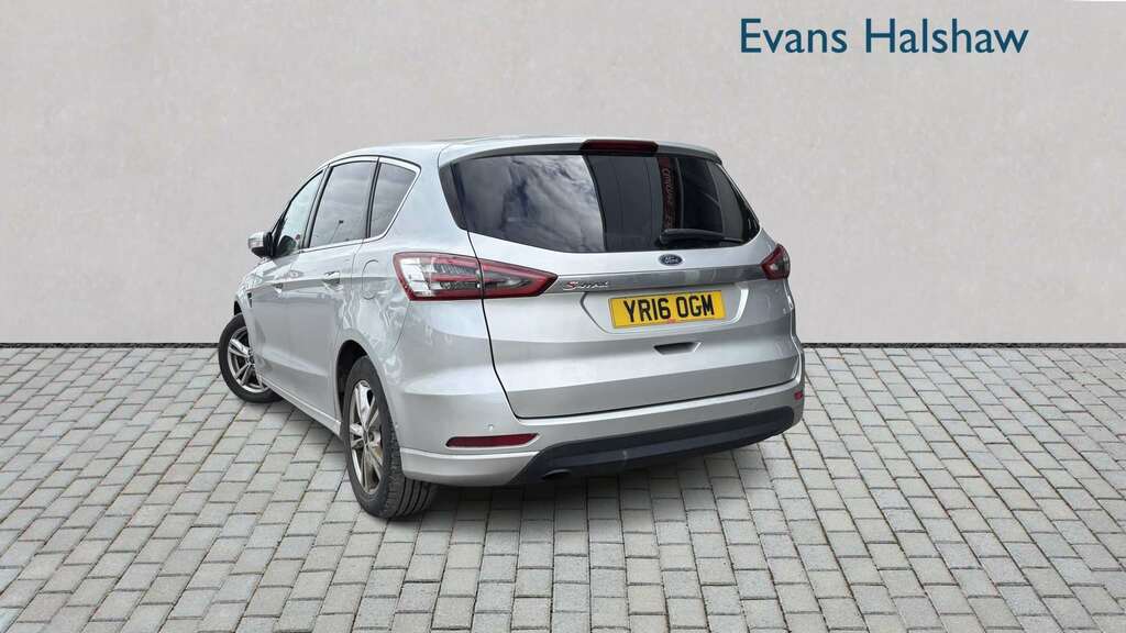 Ford S-Max 2.0 Tdci 150 Titanium 2016 YR16OGM Silver #2