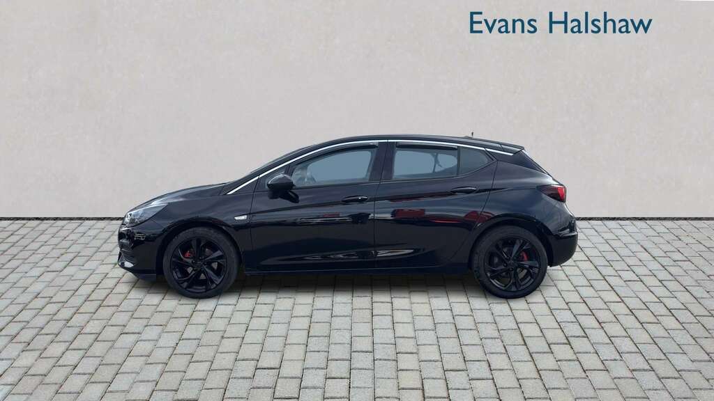 Vauxhall Astra 1.5 Turbo D Elite Nav Premium 2021 Black #2