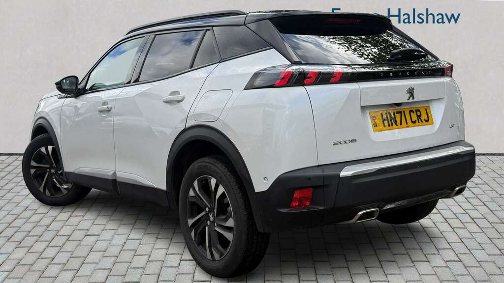 Peugeot 2008 1.2 Puretech 130 Gt Eat8 2021 HN71CRJ White #2