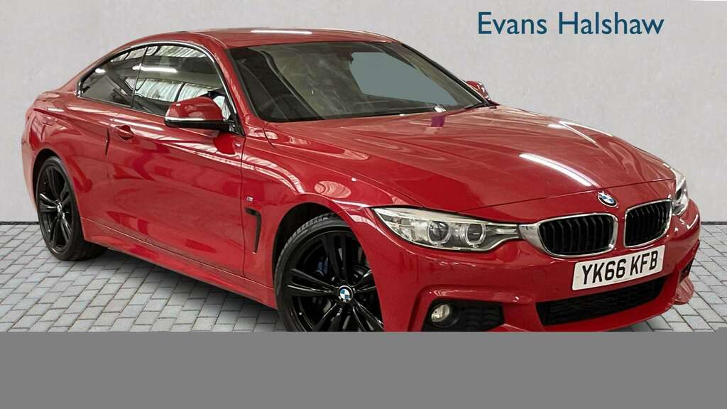 BMW 4 Series 430D M Sport Professional Media 2017 Red