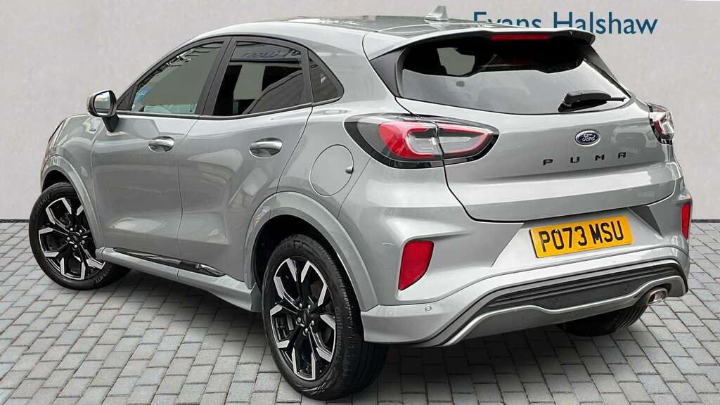 Ford Puma 1.0 Ecoboost Hybrid Mhev St-line X 2023 PO73MSU Silver #2