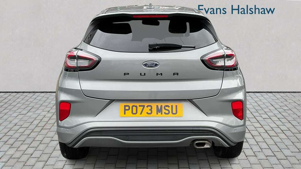 Ford Puma 1.0 Ecoboost Hybrid Mhev St-line X 2023 PO73MSU Silver #5