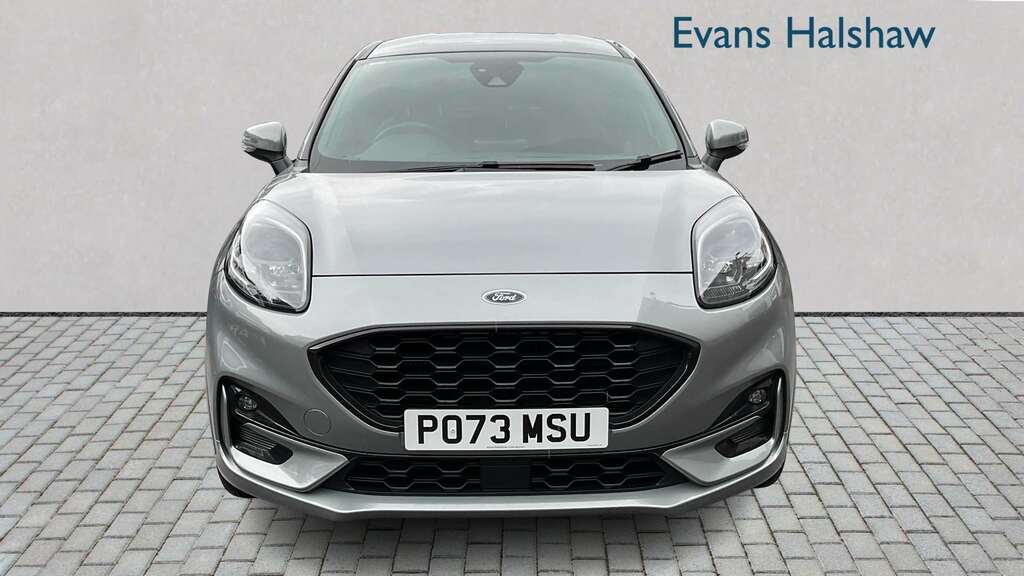 Ford Puma 1.0 Ecoboost Hybrid Mhev St-line X 2023 PO73MSU Silver #4