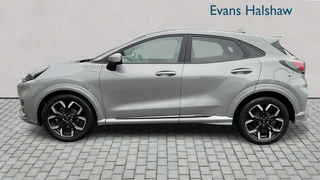 Ford Puma 1.0 Ecoboost Hybrid Mhev St-line X 2023 PO73MSU Silver #3