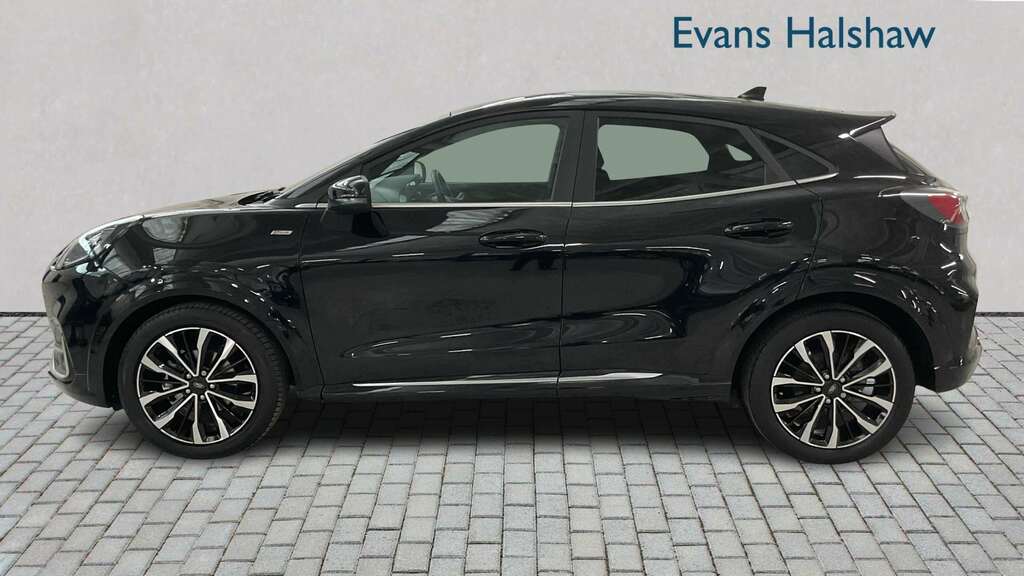 Ford Puma 1.0 Ecoboost Hybrid Mhev 155 St-line Vignale 2 BT23UVM Black #2