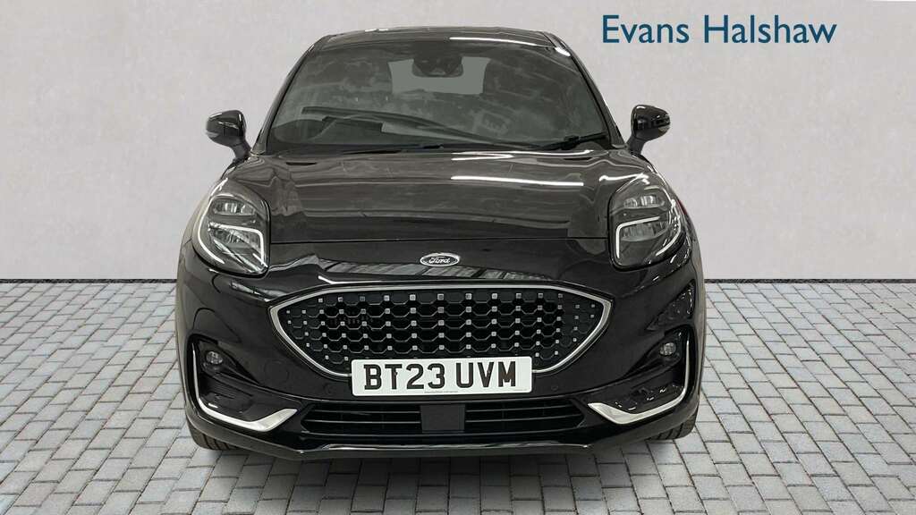 Ford Puma 1.0 Ecoboost Hybrid Mhev 155 St-line Vignale 2 BT23UVM Black #3