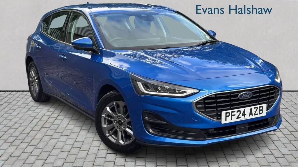 Ford Focus 1.0 Ecoboost Hybrid Mhev Titanium 2024 PF24AZB Blue #2