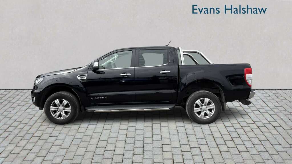 Ford Ranger Pick Up Double Cab Limited 1 2.0 Ecoblue 170 2020 MJ70DLZ Black #3