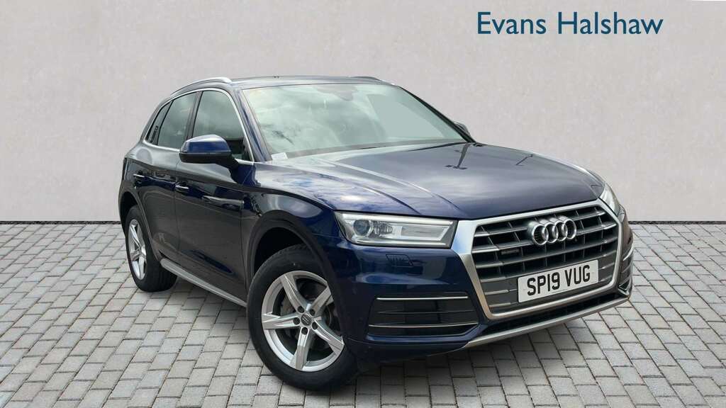 Audi Q5 40 Tdi Quattro Sport S Tronic 2019 SP19VUG Blue