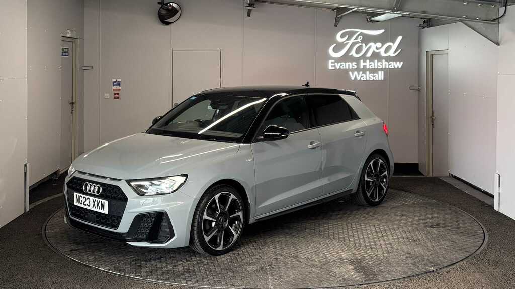 Audi A1 30 Tfsi 110 Black Edition 2023 NG23XKW Grey #3