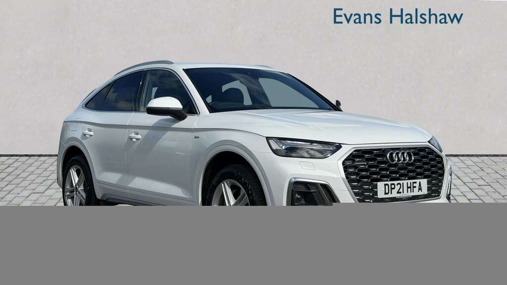 Audi Q5 40 Tdi Quattro S Line S Tronic 2021 White