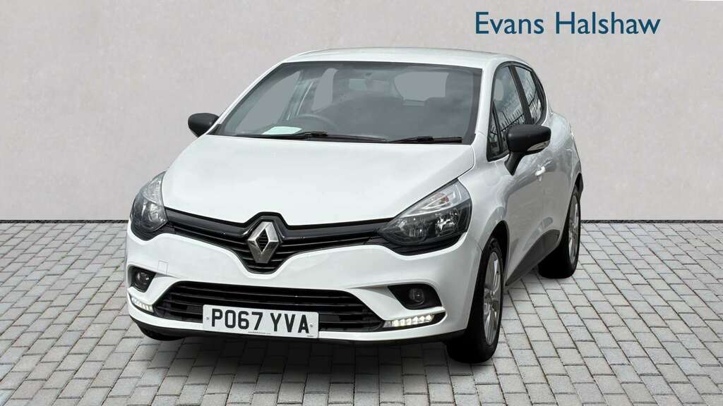 Renault Clio 1.2 16V Play 2017 PO67YVA White #3