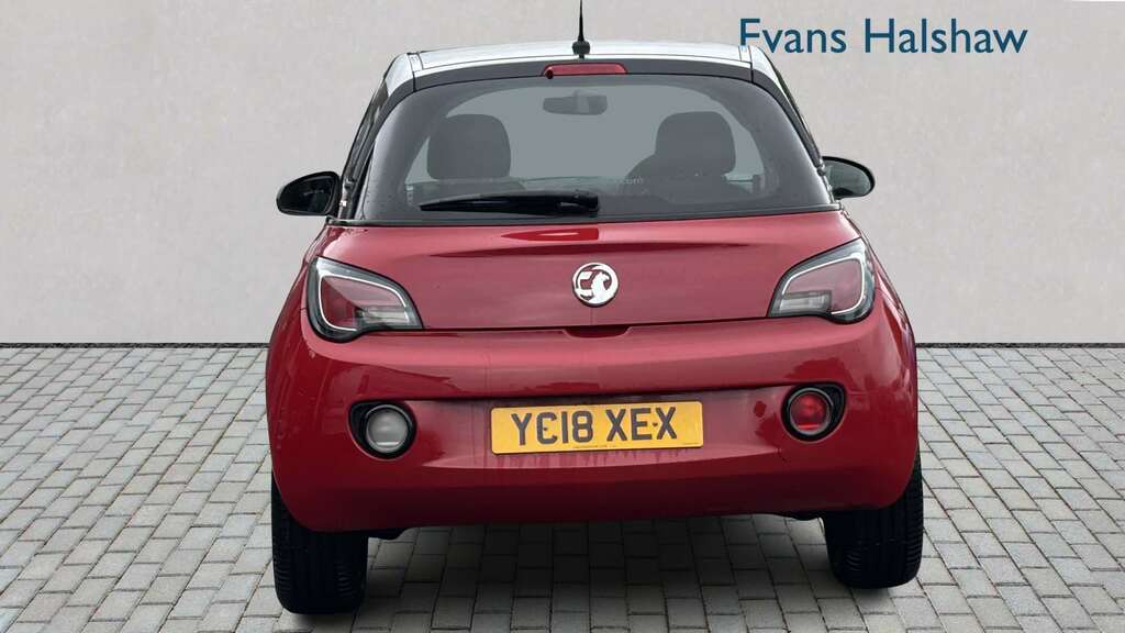 Vauxhall Adam 1.2I Energised Black Jack 2018 YC18XEX Red #5
