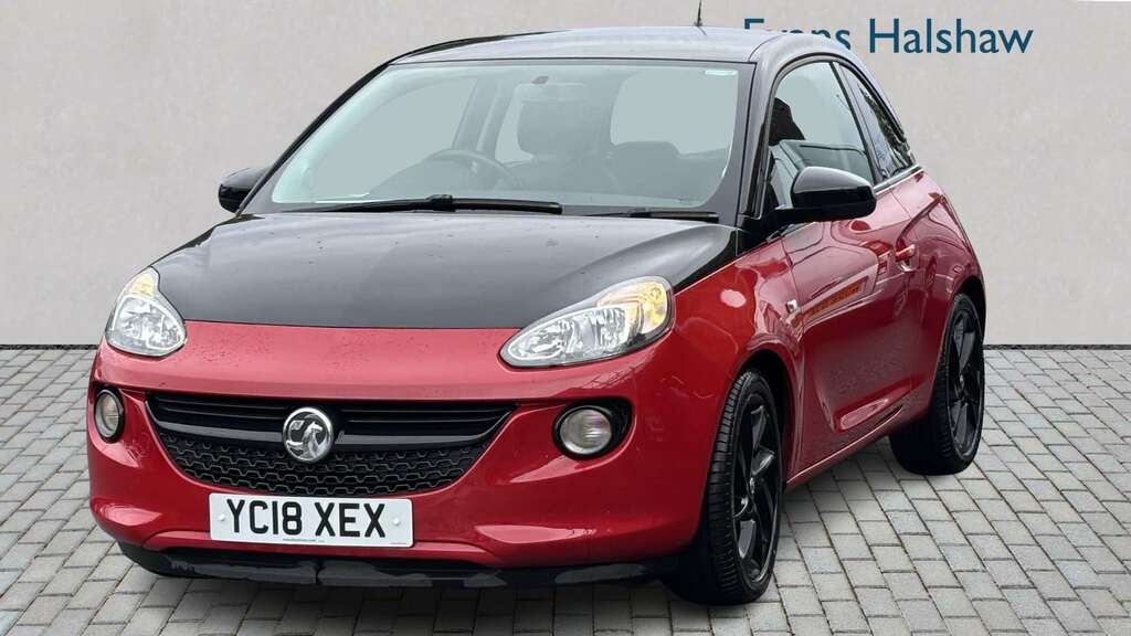 Vauxhall Adam 1.2I Energised Black Jack 2018 YC18XEX Red #3