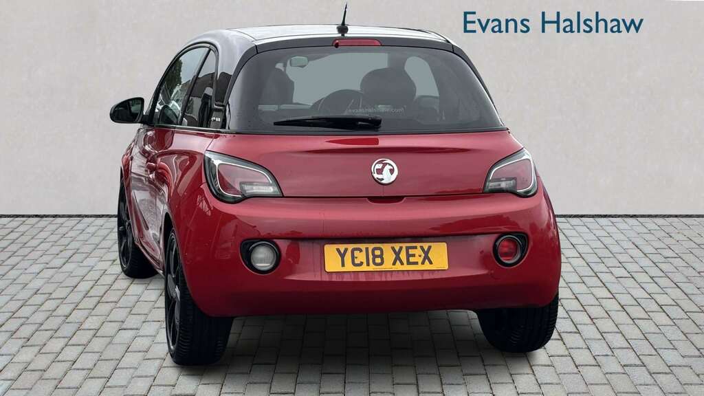 Vauxhall Adam 1.2I Energised Black Jack 2018 YC18XEX Red #4