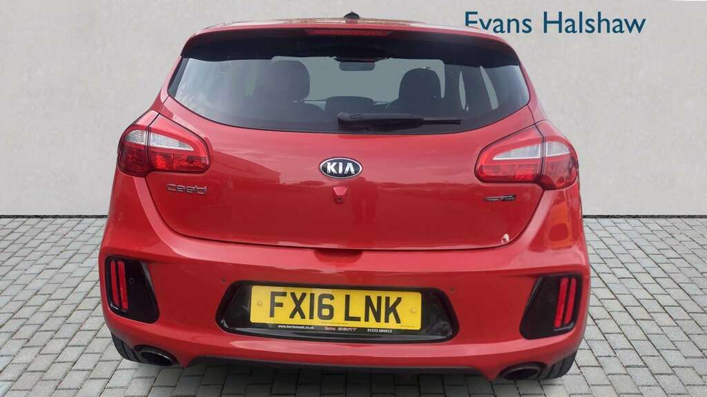 Kia Ceed 1.0T Gdi Isg Gt-line 2016 FX16LNK Red #4