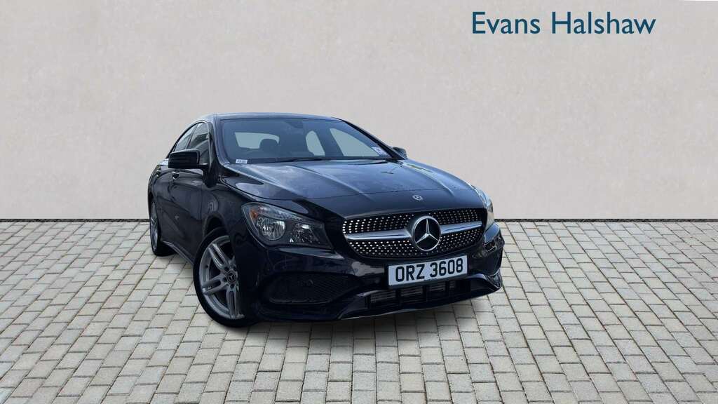 Mercedes-Benz CLA Class 180 Amg Line Edition 2018 Black