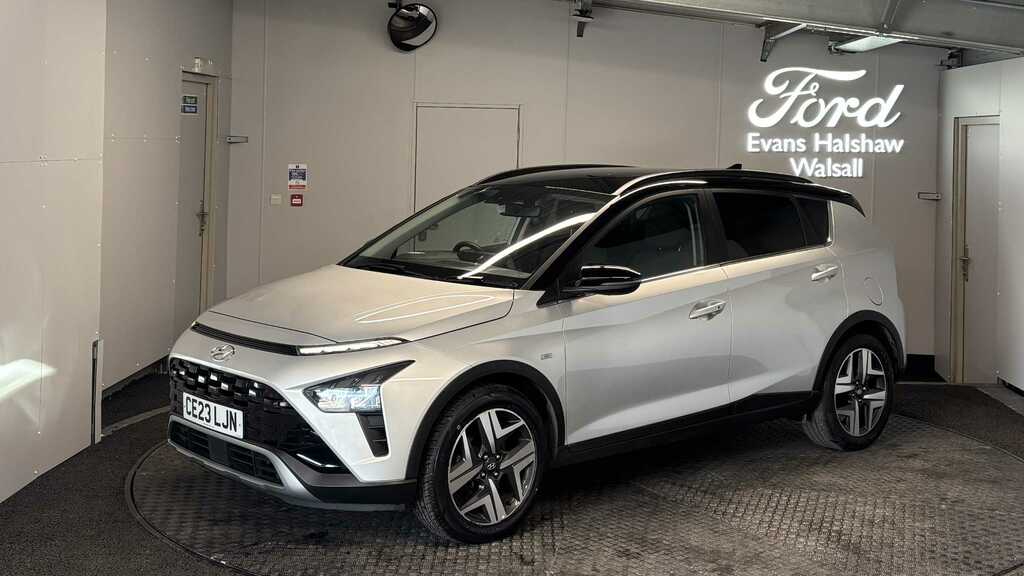 Hyundai Bayon 1.0 Tgdi 120 48V Mhev Ultimate 2023 CE23LJN Silver #2