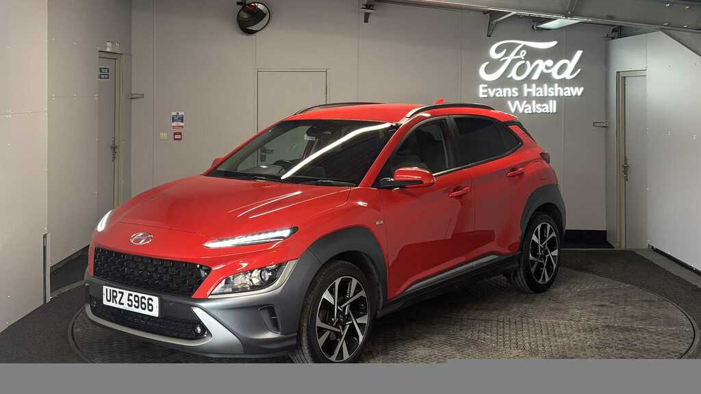Hyundai Kona 1.0 Tgdi 48V Mhev Premium 2023 URZ5966 Red #2