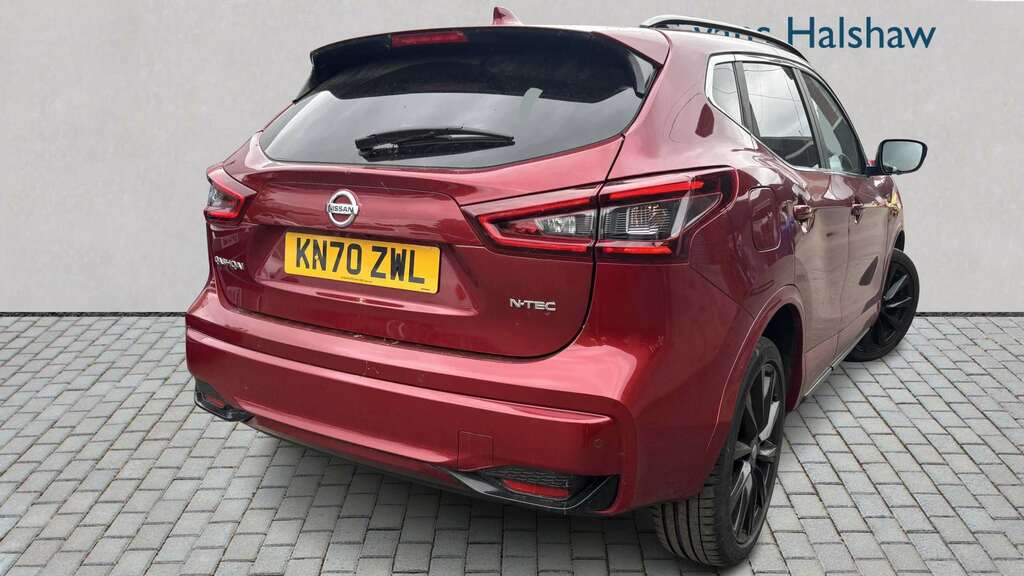 Nissan Qashqai 1.3 Dig-t N-tec 2020 KN70ZWL Red #2