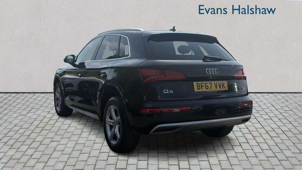 Audi Q5 2.0 Tdi Quattro Sport S Tronic 2017 BF67VVK Black #2