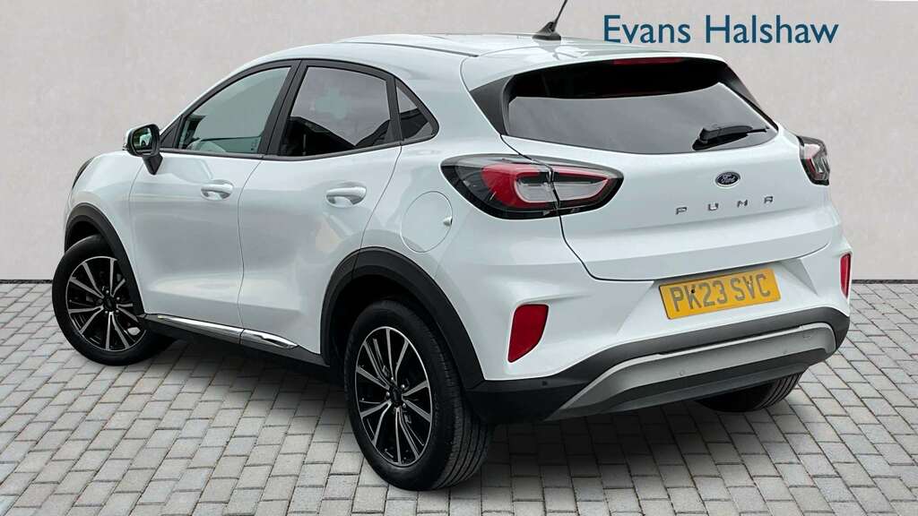 Ford Puma 1.0 Ecoboost Hybrid Mhev Titanium 2023 PK23SVC White #2