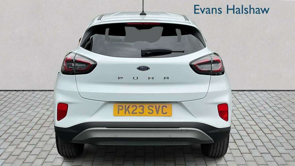 Ford Puma 1.0 Ecoboost Hybrid Mhev Titanium 2023 PK23SVC White #4
