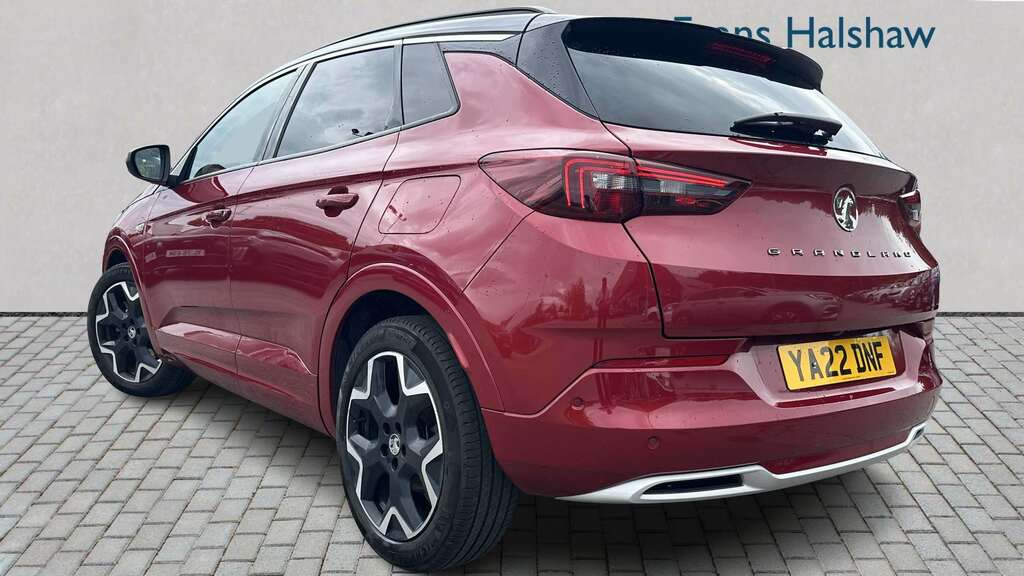 Vauxhall Grandland 1.6 Hybrid Elite 2022 YA22DNF Red #2