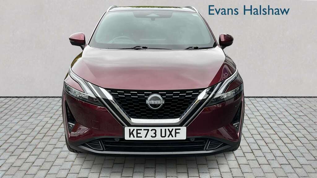 Nissan Qashqai 1.3 Dig-t Mh Tekna 2024 KE73UXF Red #4