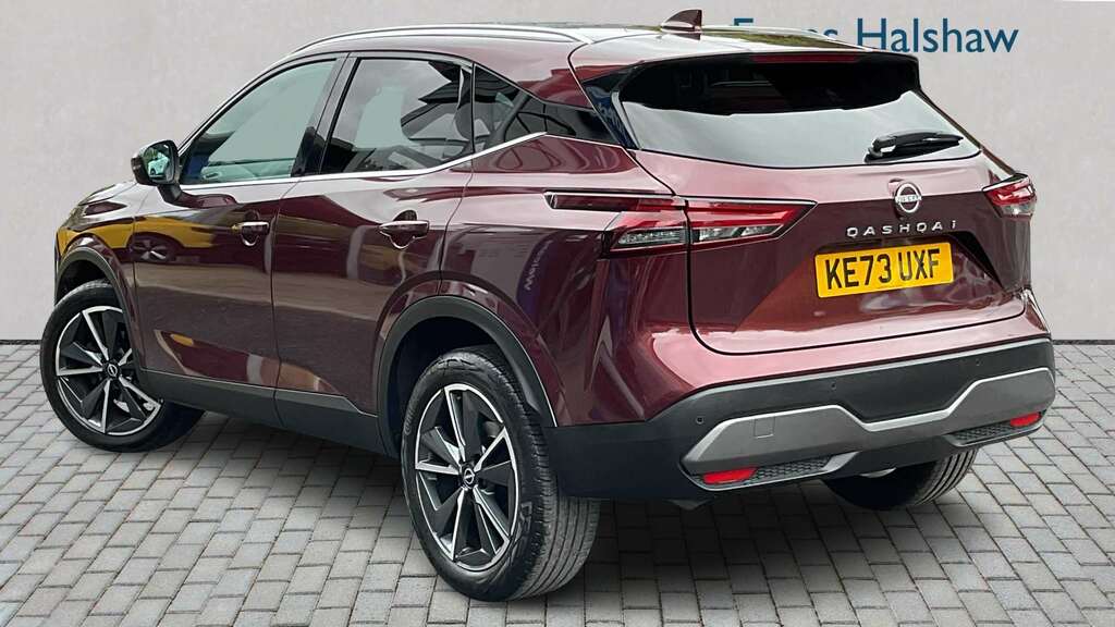 Nissan Qashqai 1.3 Dig-t Mh Tekna 2024 KE73UXF Red #2