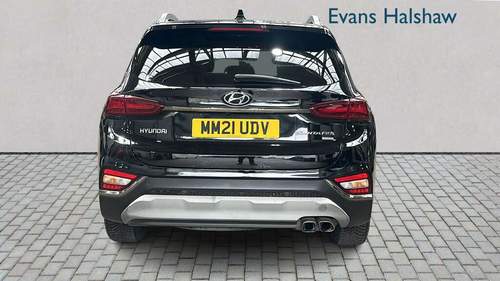 Hyundai Santa Fe 2.2 Crdi Premium Se 4Wd 2021 Black #5