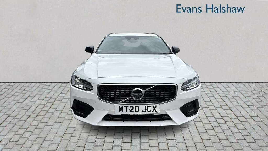 Volvo V90 2.0 D4 R Design Plus Geartronic 2020 White #4
