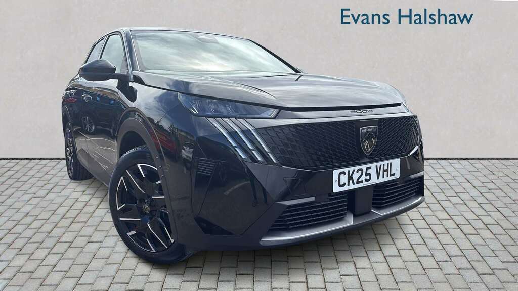 Peugeot 3008 1.2 Hybrid 136 Allure E-dsc6 2025 Black