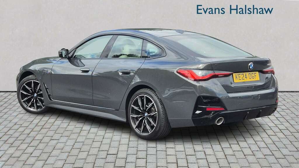BMW 4 Series 420I M Sport Step 2024 KE24OGF Grey #2