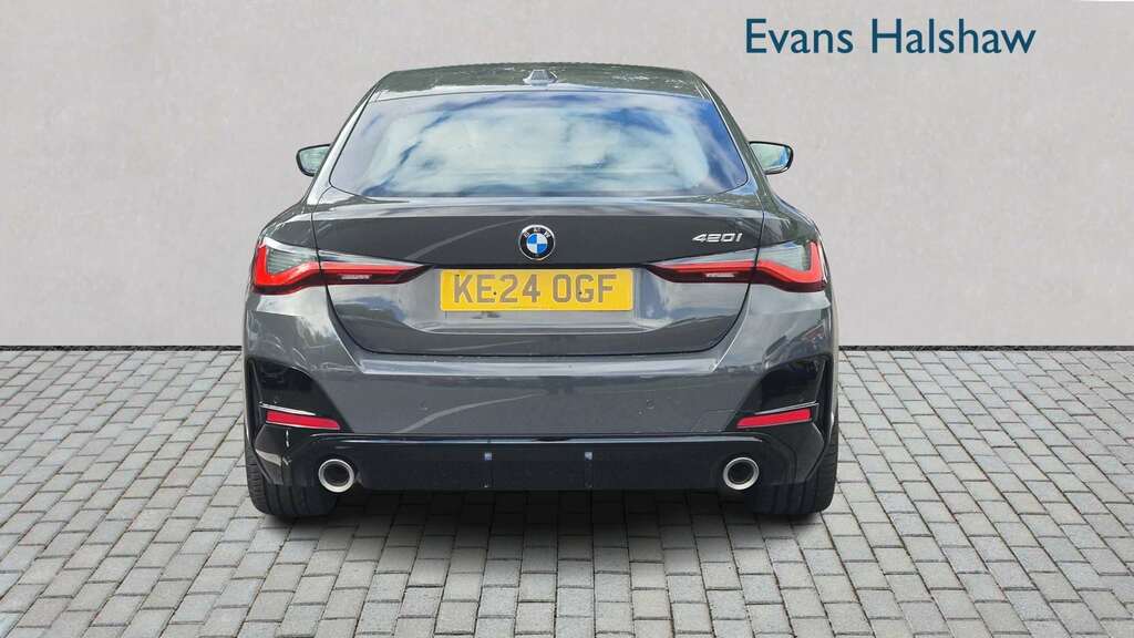 BMW 4 Series 420I M Sport Step 2024 KE24OGF Grey #5