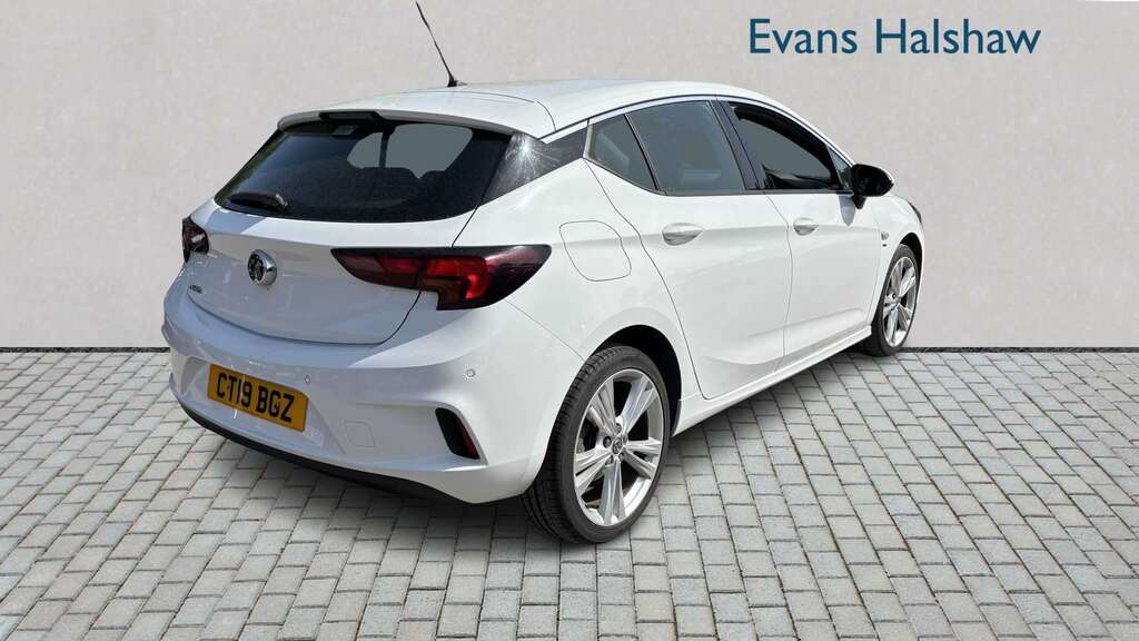 Vauxhall Astra 1.4T 16V 150 Sri Vx-line 2019 CT19BGZ White #3