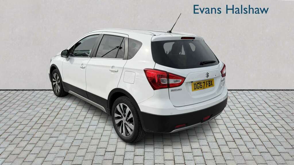 Suzuki SX4 S Cross 1.0 Boosterjet Sz-t 2017 White #3