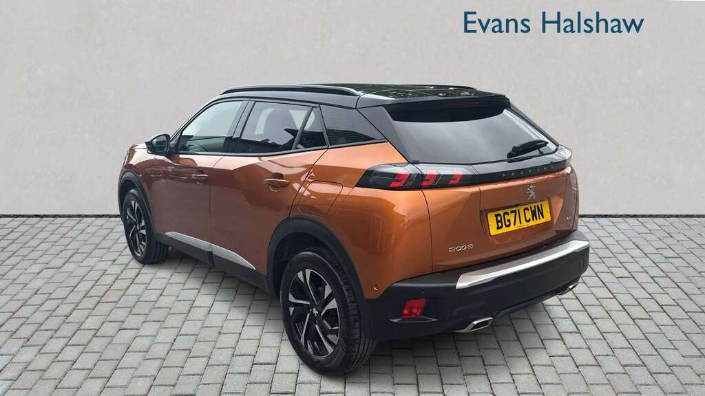 Peugeot 2008 1.2 Puretech 130 Gt 2021 BG71CWN Orange #5