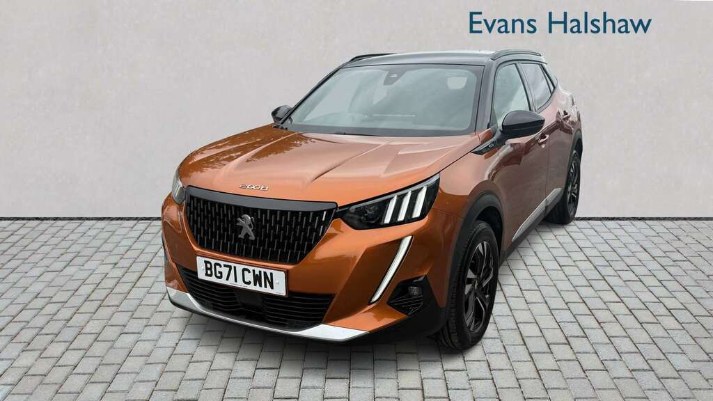 Peugeot 2008 1.2 Puretech 130 Gt 2021 BG71CWN Orange #2
