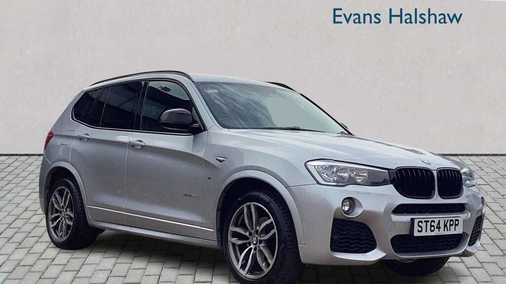 BMW X3 Xdrive35d M Sport Step 2014 Silver