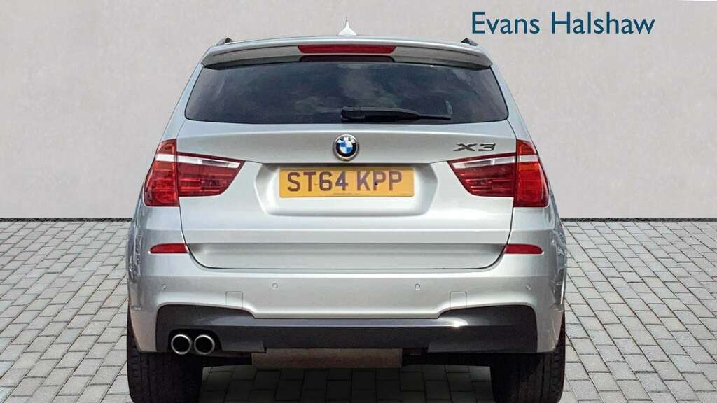BMW X3 Xdrive35d M Sport Step 2014 ST64KPP Silver #5