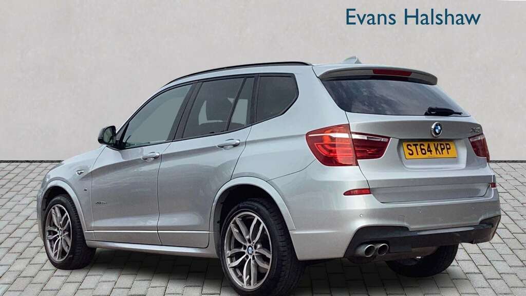 BMW X3 Xdrive35d M Sport Step 2014 ST64KPP Silver #2