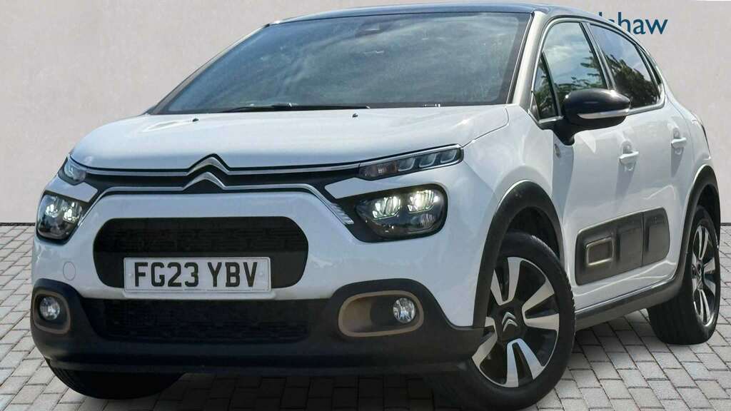 Citroen C3 1.2 Puretech 110 C-series Edition Eat6 2023 FG23YBV White #4