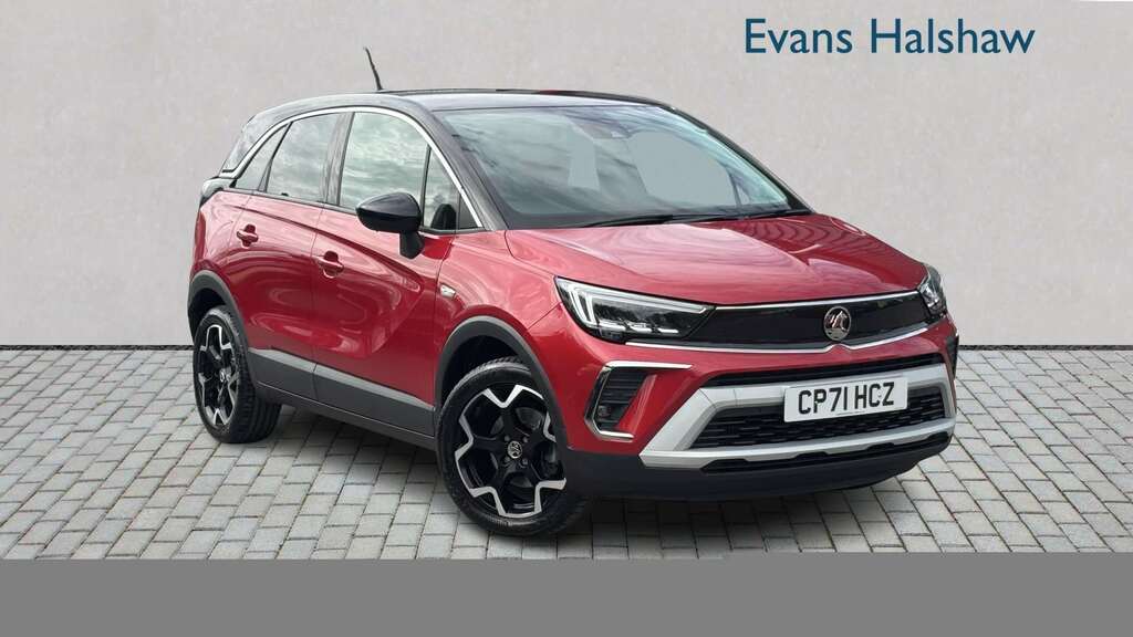 Vauxhall Crossland 1.5 Turbo D 120 Elite Nav 2021 Red