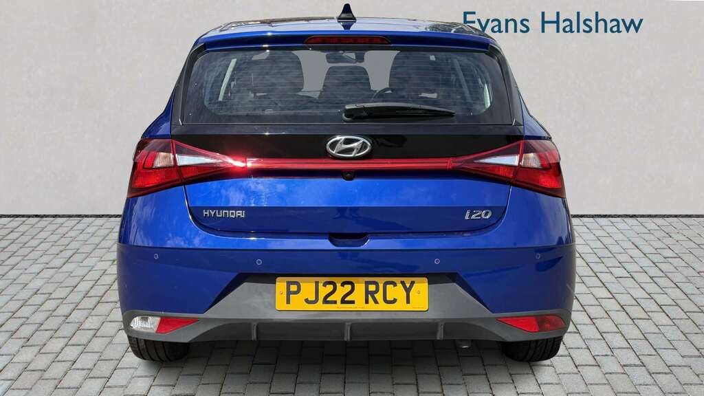 Hyundai I20 1.0T Gdi 48V Mhd Se Connect 2022 PJ22RCY Blue #3