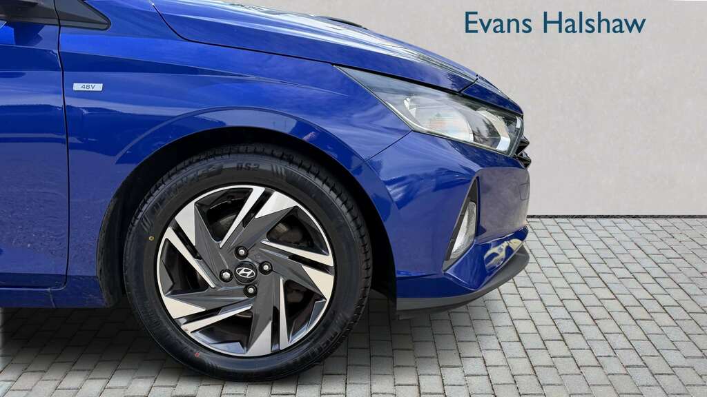 Hyundai I20 1.0T Gdi 48V Mhd Se Connect 2022 PJ22RCY Blue #6