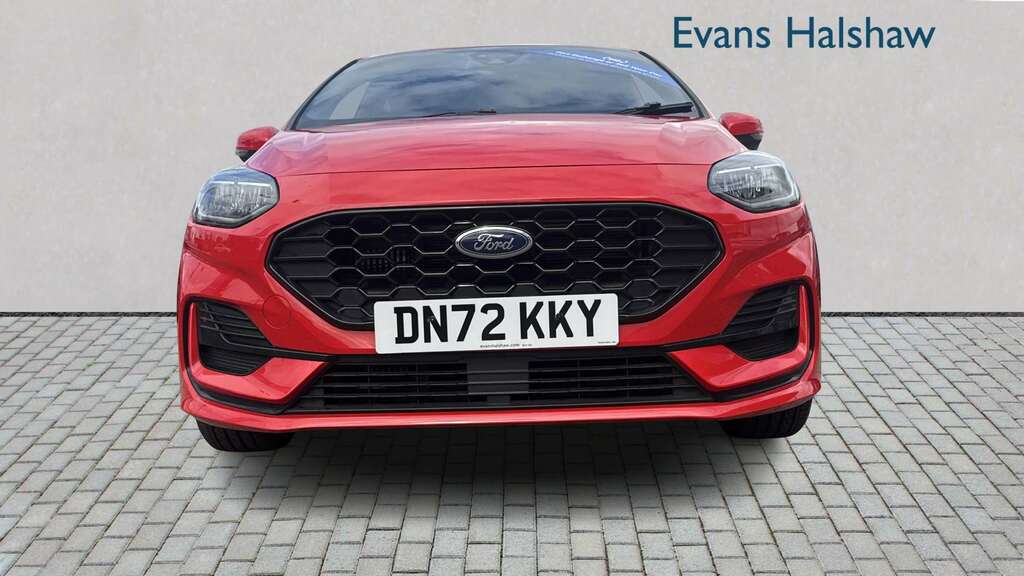 Ford Fiesta 1.0 Ecoboost Hybrid Mhev 125 St-line 2023 DN72KKY Red #4