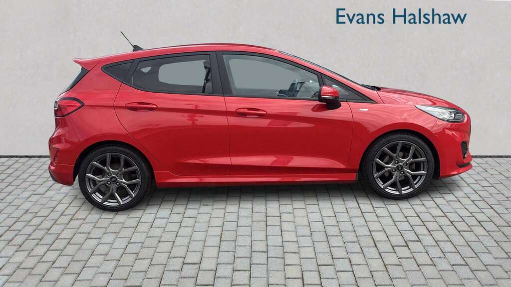 Ford Fiesta 1.0 Ecoboost Hybrid Mhev 125 St-line 2023 DN72KKY Red #6