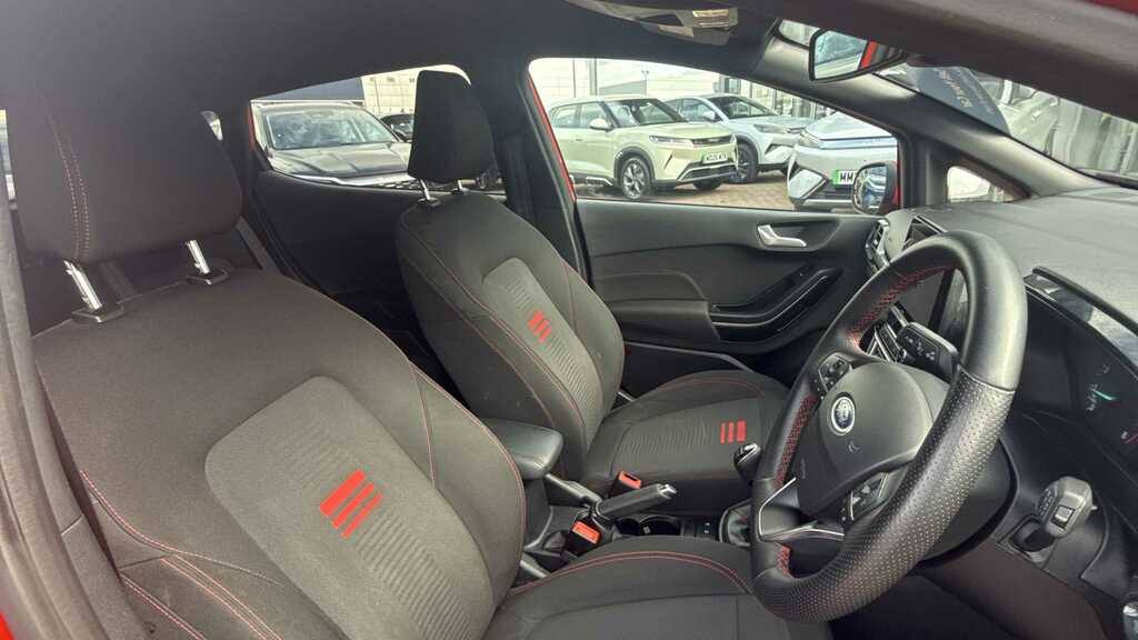 Ford Fiesta 1.0 Ecoboost Hybrid Mhev 125 St-line 2023 DN72KKY Red #3