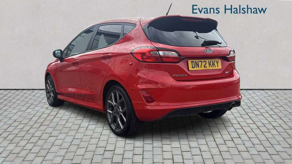 Ford Fiesta 1.0 Ecoboost Hybrid Mhev 125 St-line 2023 DN72KKY Red #2